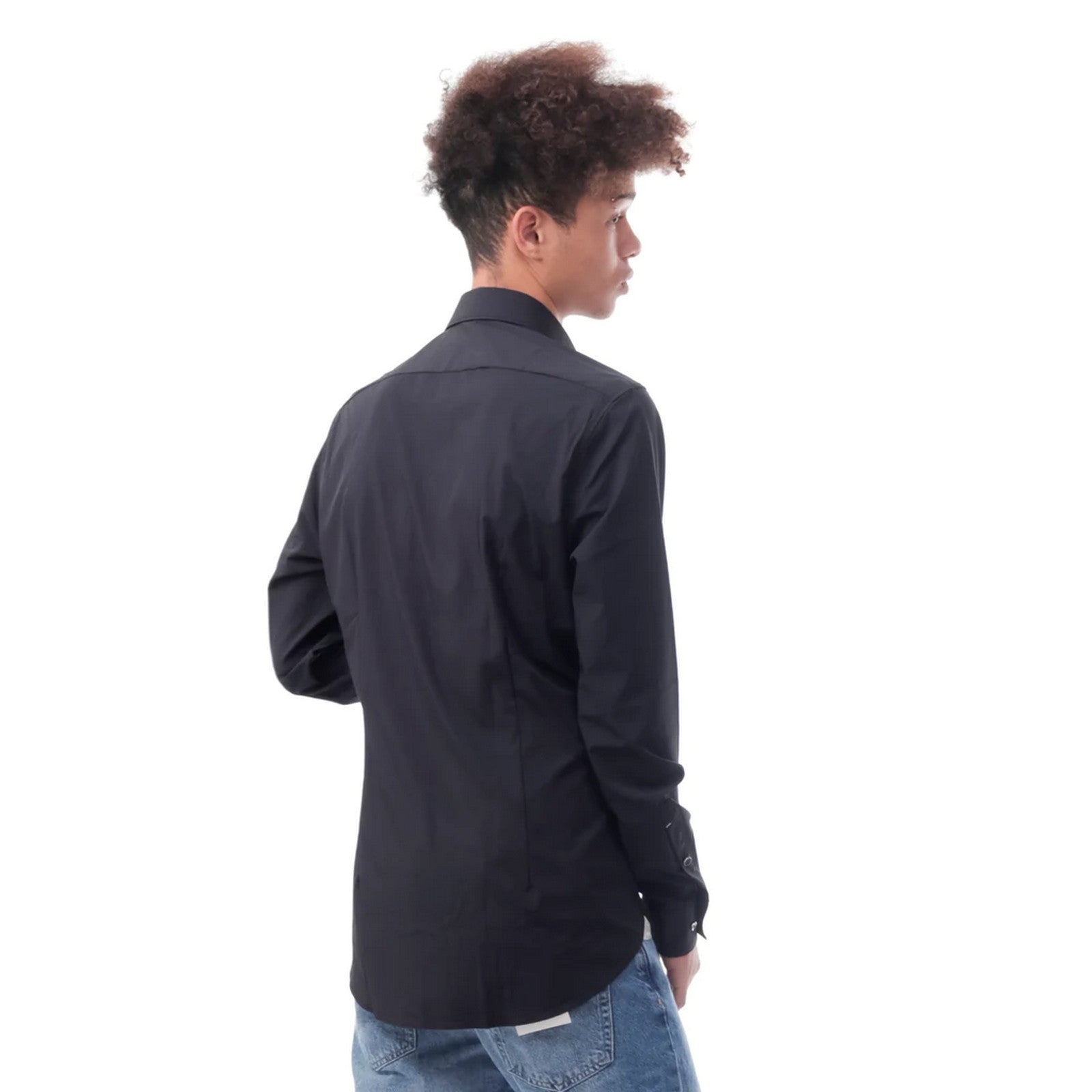 Camicie casual Uomo Michael Kors - Performance Slim Shirt - Nero