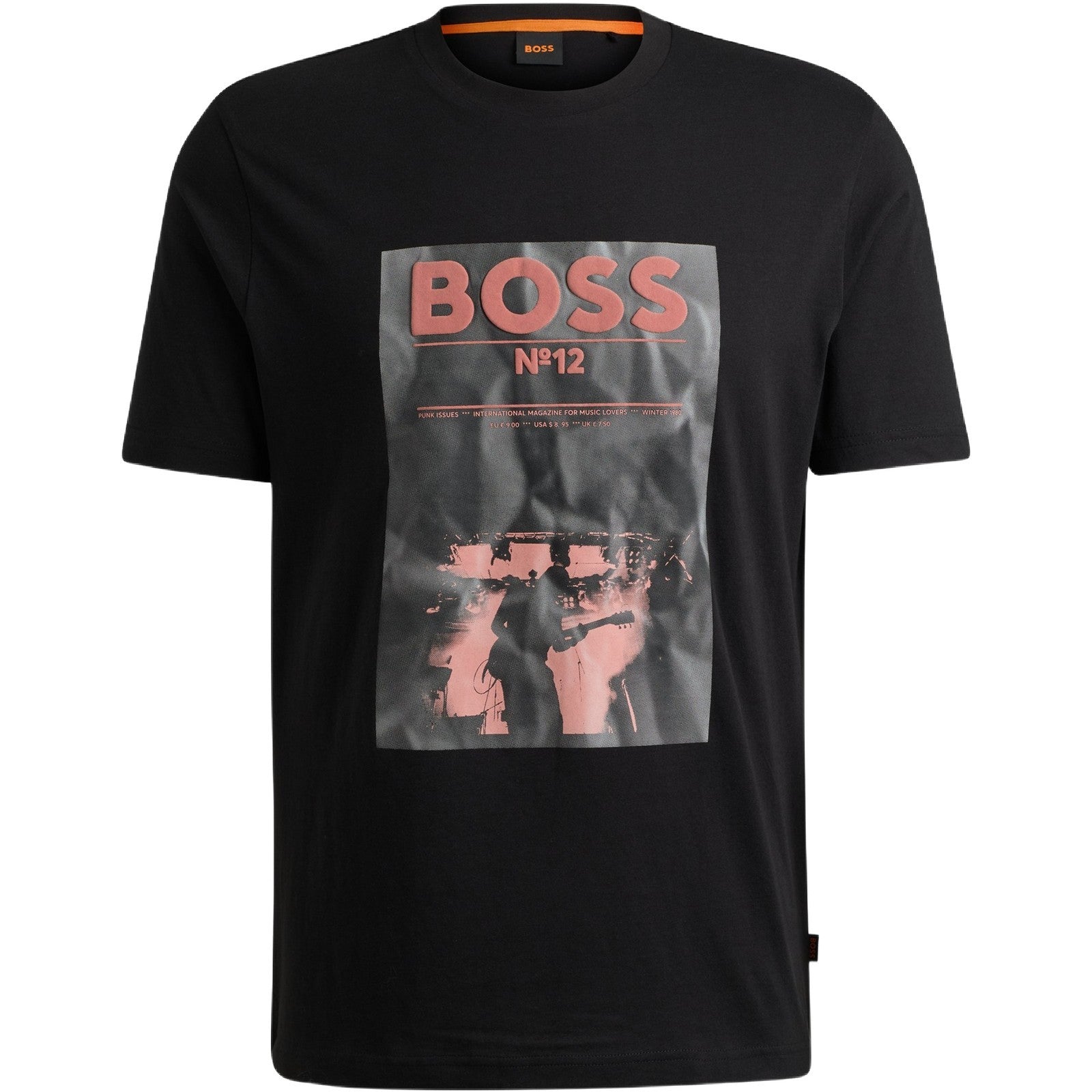 T-shirt Uomo Hugo Boss - Te_BossTicket 10260073 01 - Nero