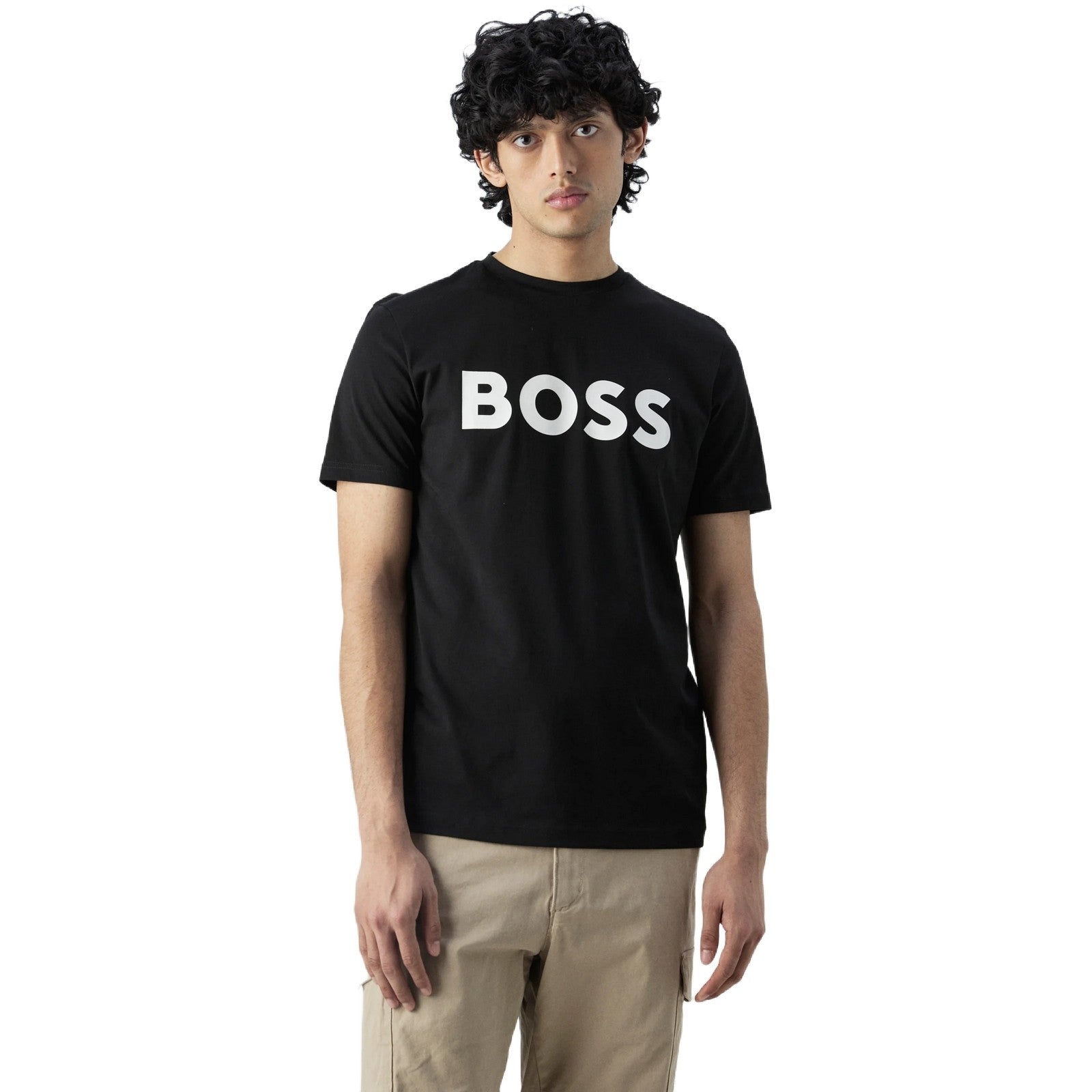 T-shirt Uomo Hugo Boss - Thinking 1 10246016 01 - Nero
